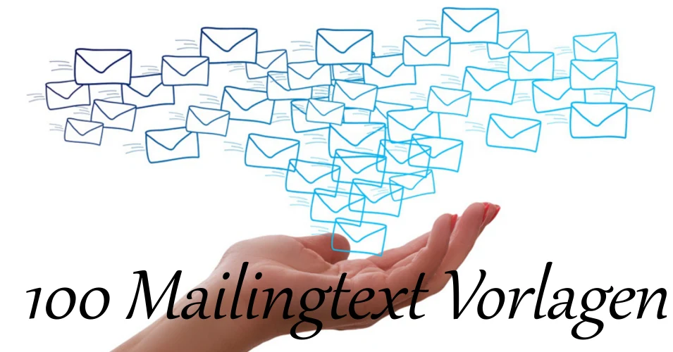 100 Mailingtexte Vorlagen für Ihre Kunden